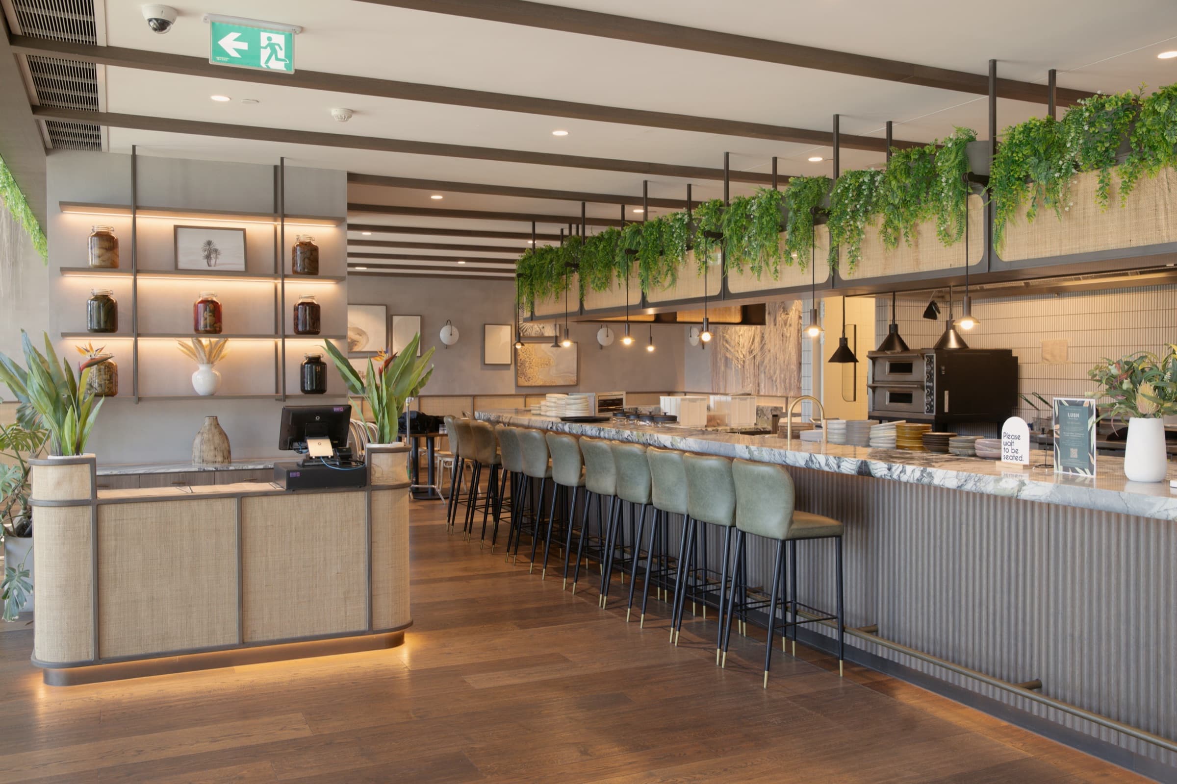 The Drift Social dining room